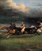 Theodore Gericault Details of Epsom Derby China oil painting reproduction